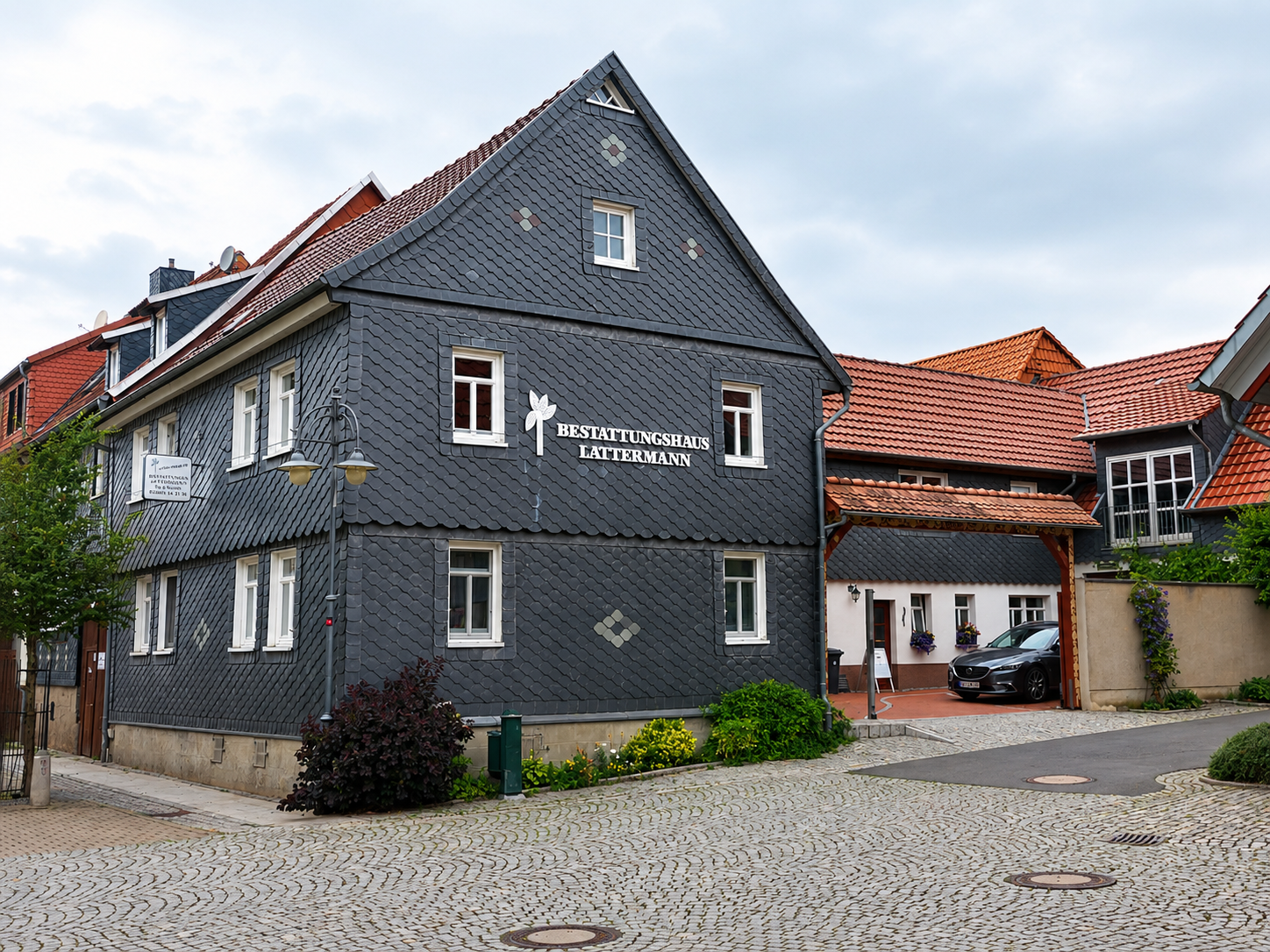 Hauptgeschäftsstelle des Bestattungshauses Lattermann in Leinefelde